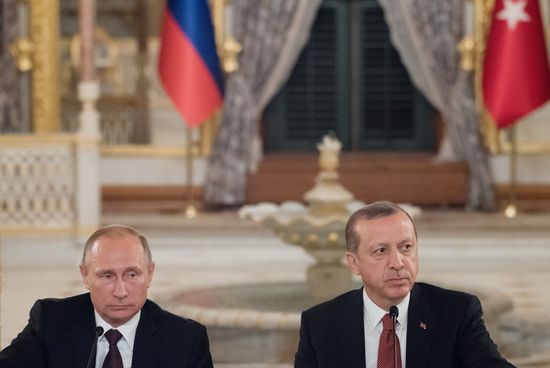 Russian President Vladimir Putin visits Turkey