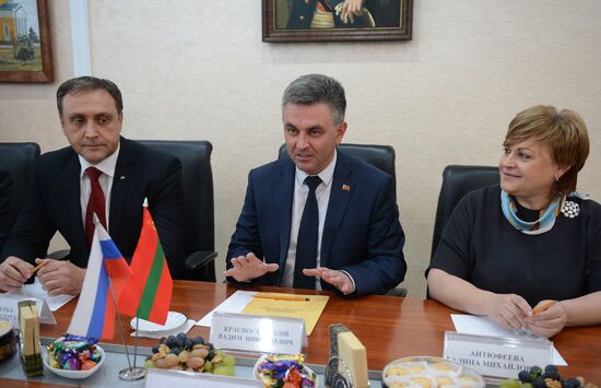 Deputy Russian Prime Minister Dmitry Rogozin visits Transnistria