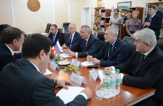 Deputy Russian Prime Minister Dmitry Rogozin visits Transnistria
