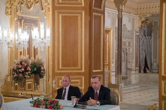 Russian President Vladimir Putin visits Turkey