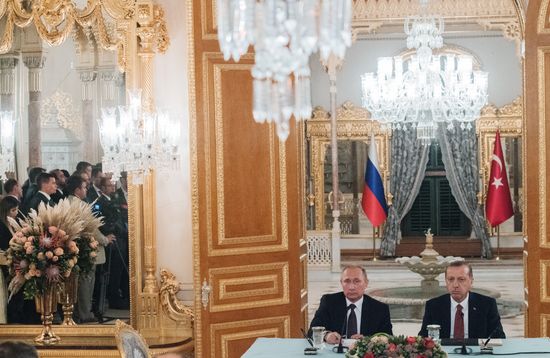 Russian President Vladimir Putin visits Turkey