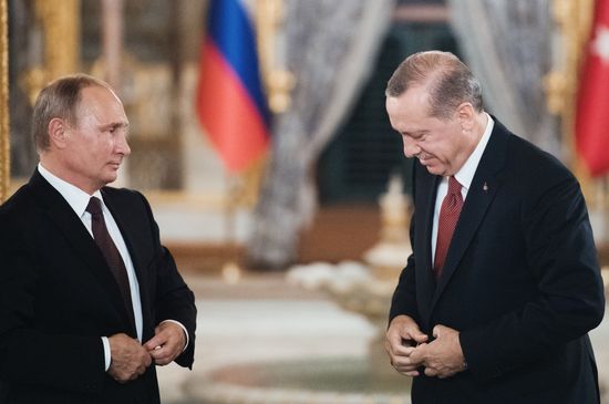 Russian President Vladimir Putin visits Turkey