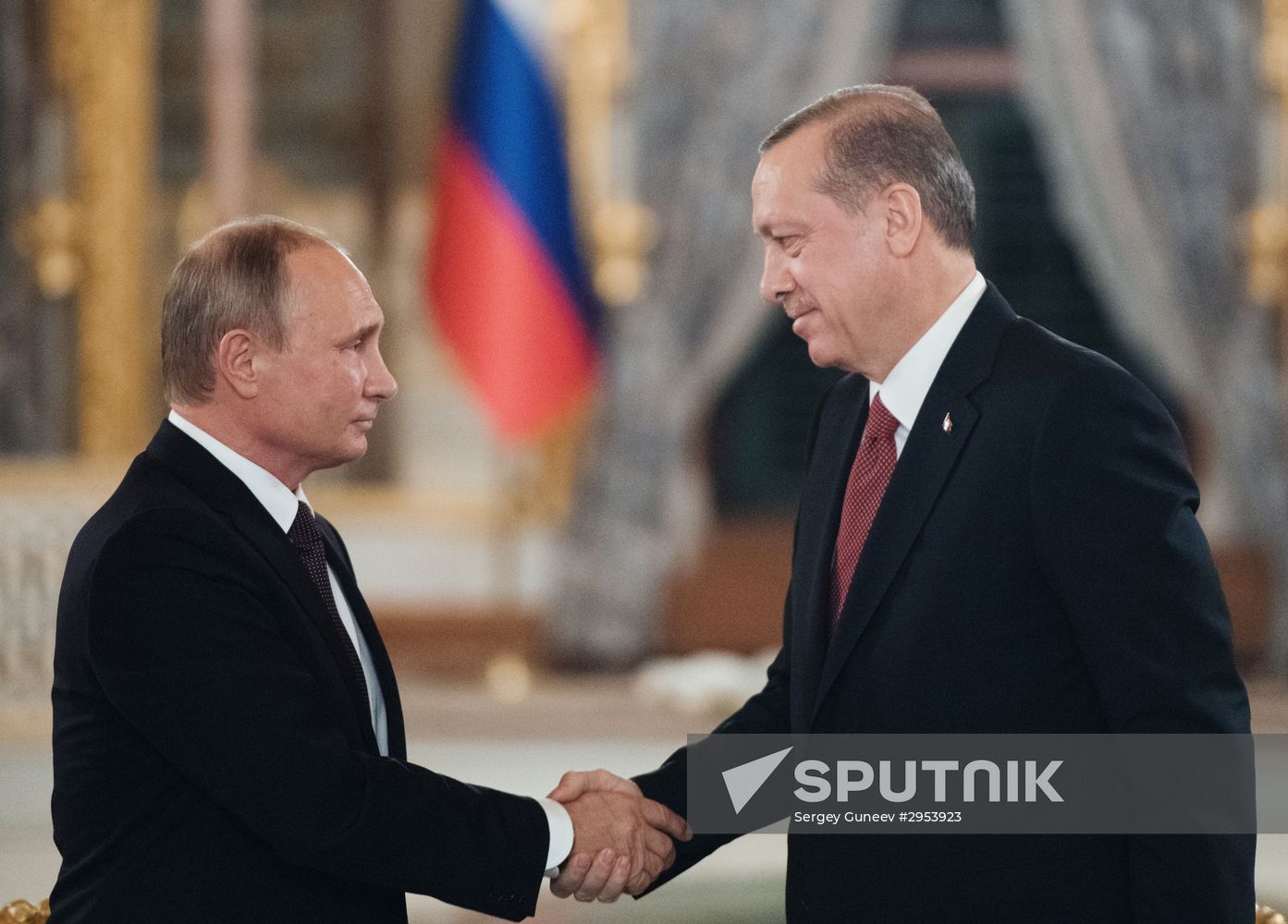 Russian President Vladimir Putin visits Turkey