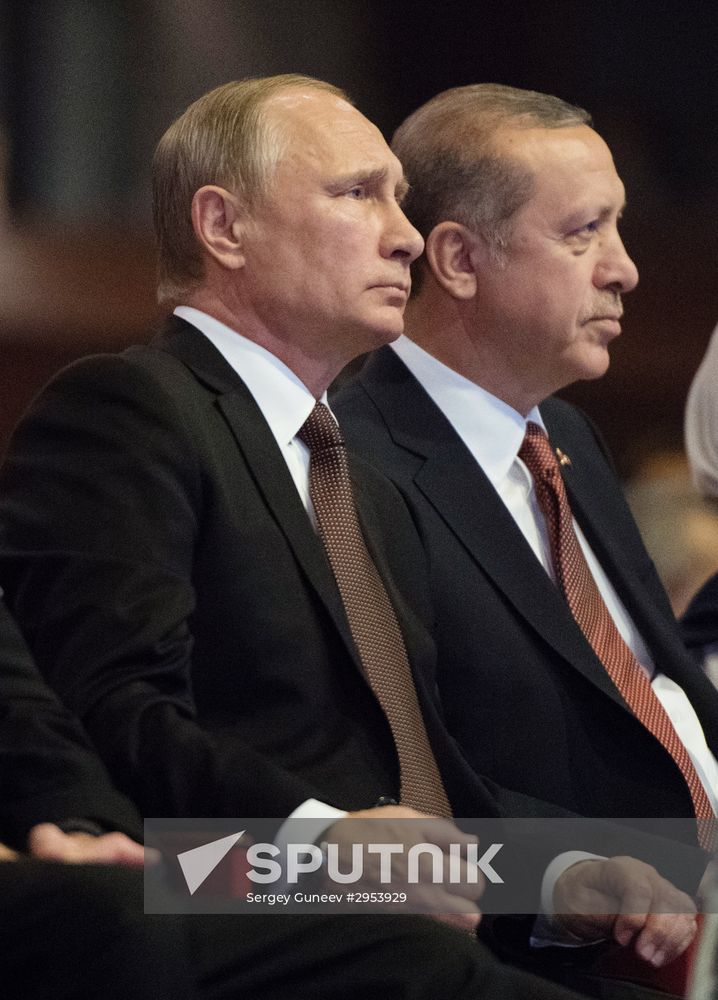 Russian President Vladimir Putin visits Turkey