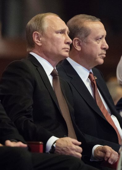 Russian President Vladimir Putin visits Turkey