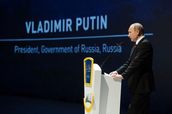 Russian President Vladimir Putin visits Turkey