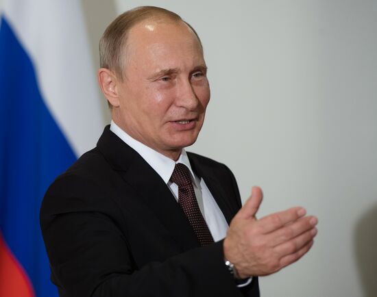 Russian President Vladimir Putin visits Turkey