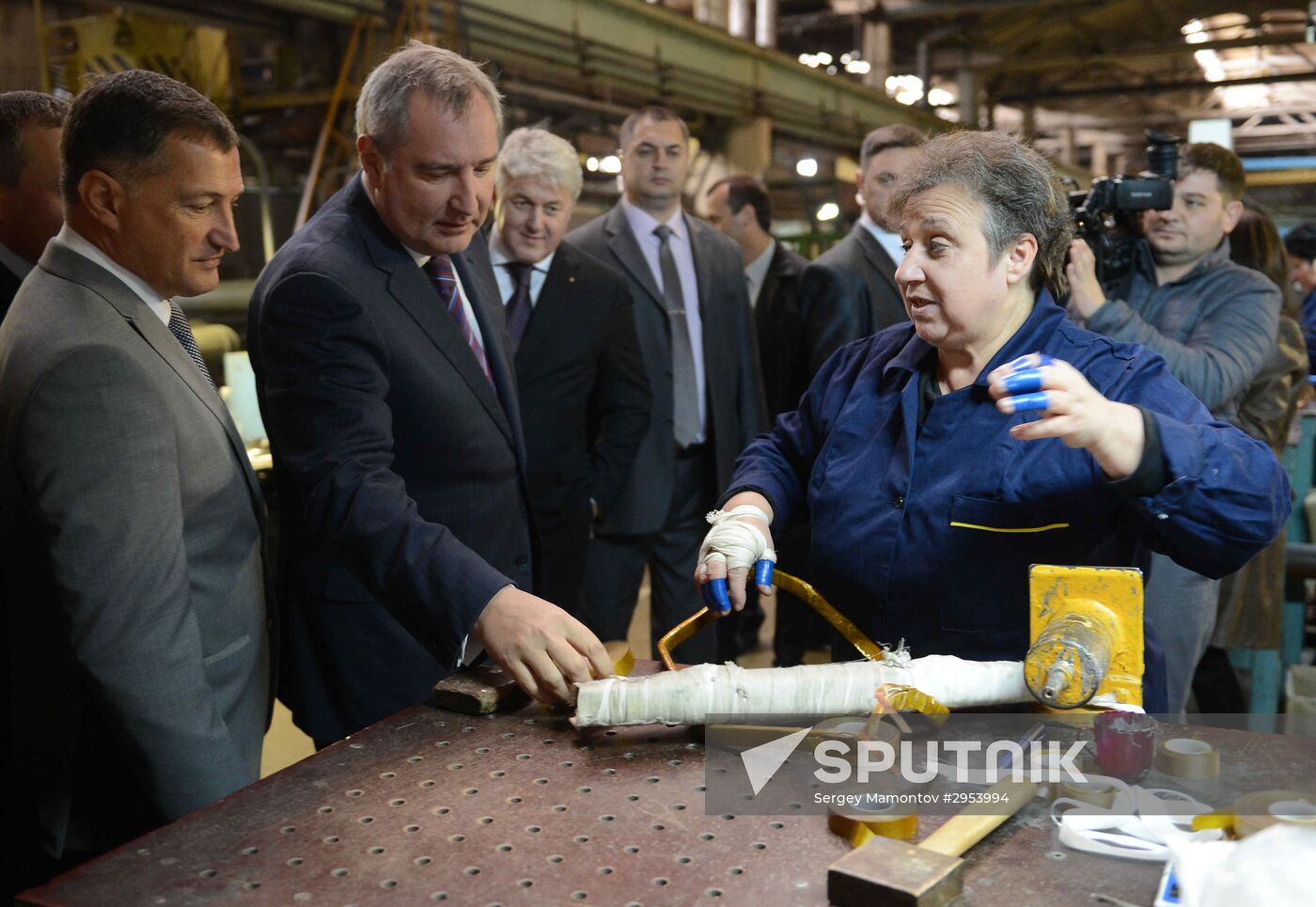 Deputy Russian Prime Minister Dmitry Rogozin visits Transnistria