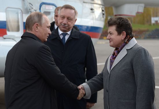 Russian President Vladimir Putin's working trip to Vladimir Region