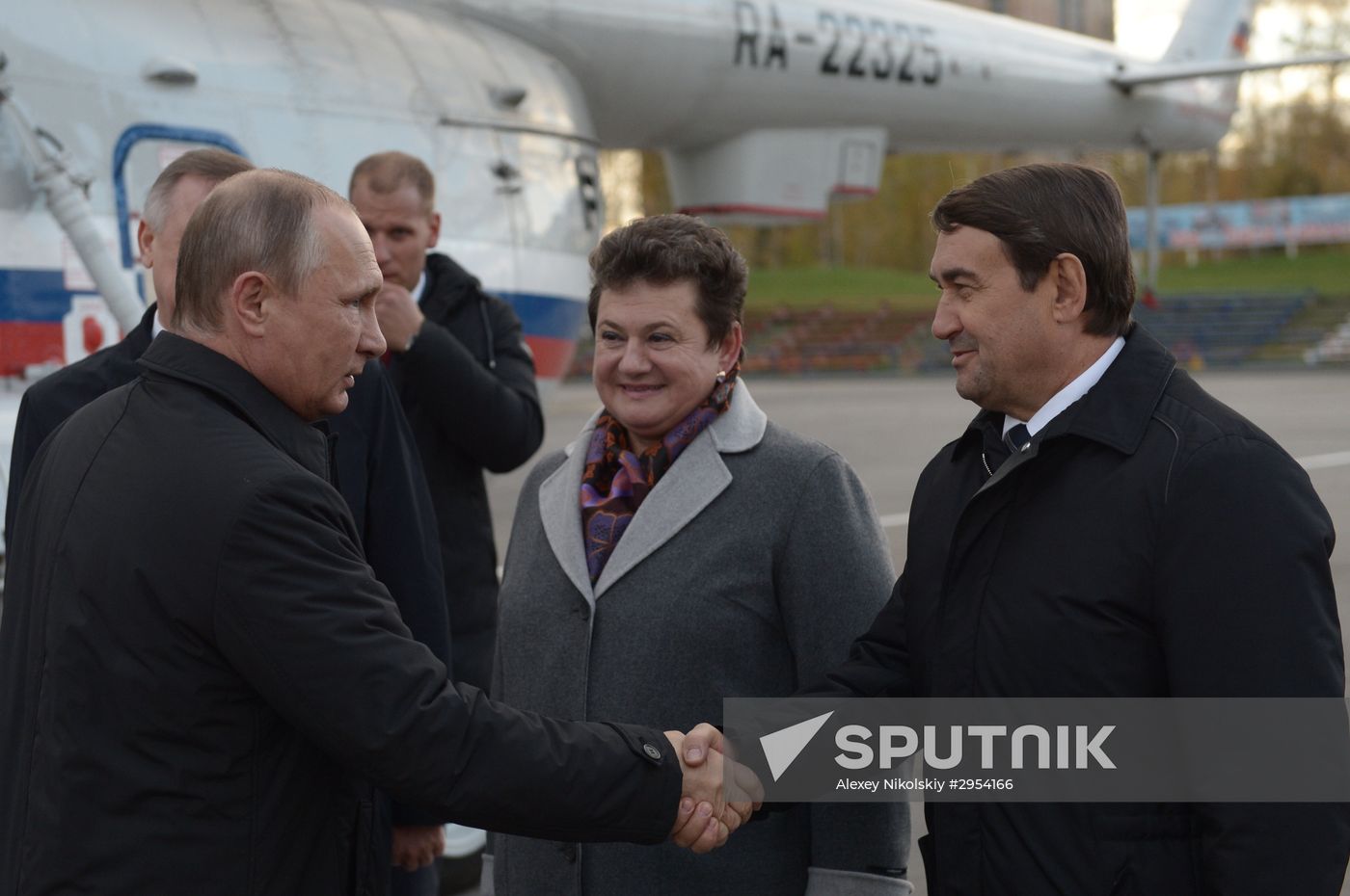 Russian President Vladimir Putin's working trip to Vladimir Region