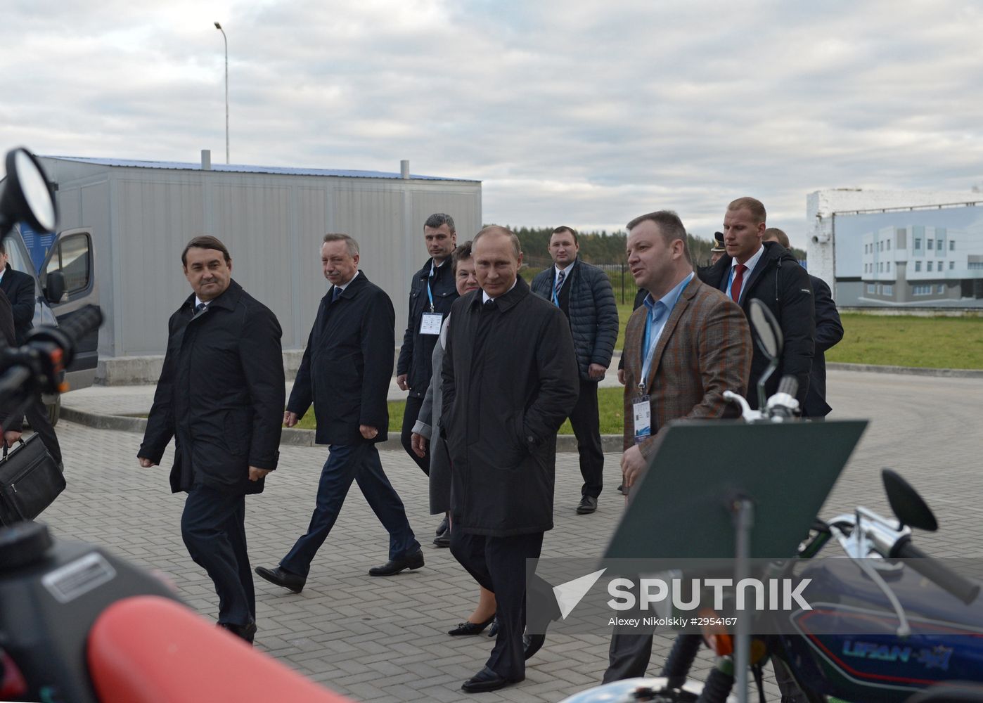 Russian President Vladimir Putin's working trip to Vladimir Region