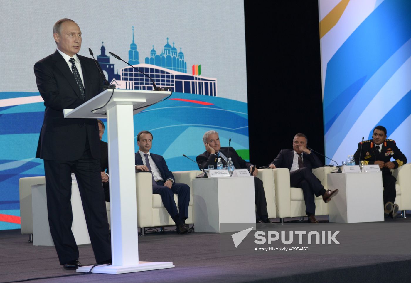 Russian President Vladimir Putin's working trip to Vladimir Region