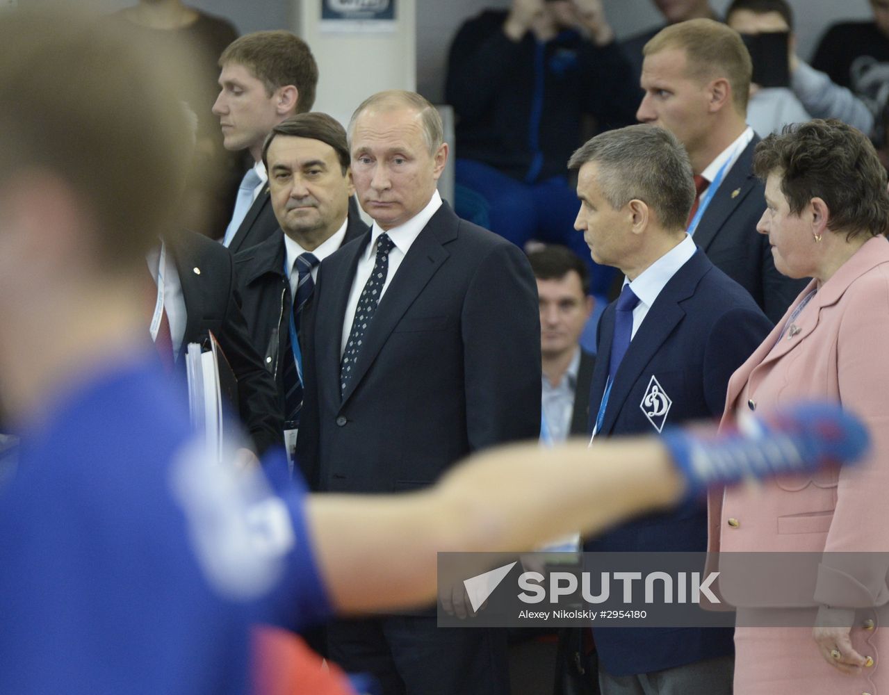 Russian President Vladimir Putin's working trip to Vladimir Region