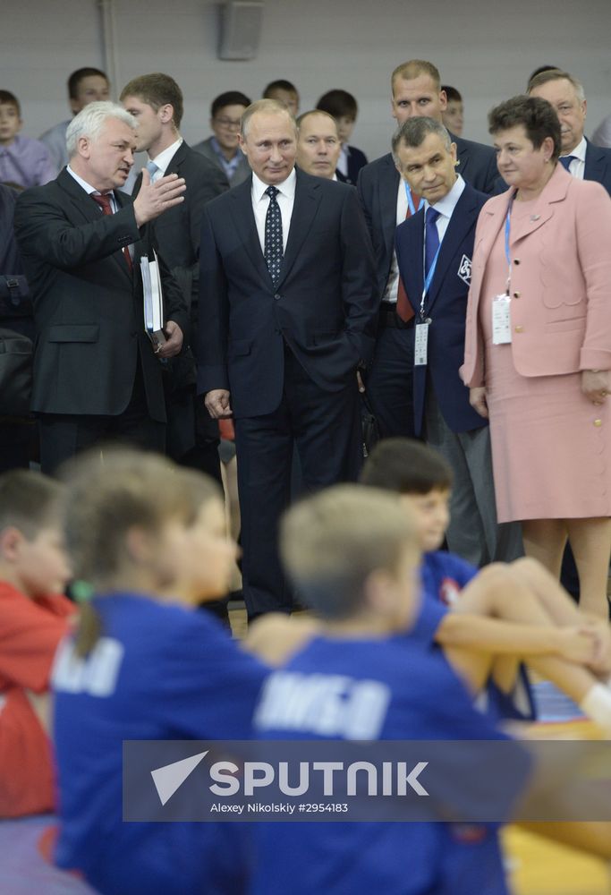 Russian President Vladimir Putin's working trip to Vladimir Region