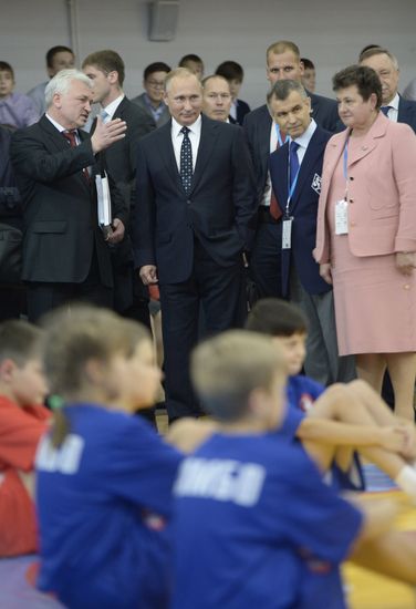 Russian President Vladimir Putin's working trip to Vladimir Region