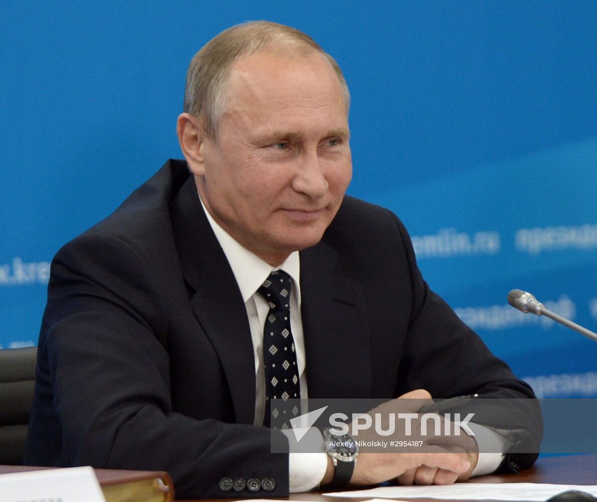Russian President Vladimir Putin's working trip to Vladimir Region
