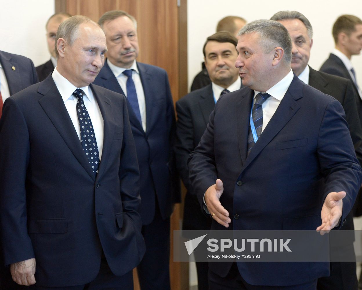 Russian President Vladimir Putin's working trip to Vladimir Region