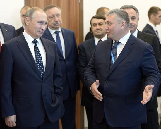Russian President Vladimir Putin's working trip to Vladimir Region