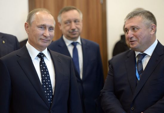 Russian President Vladimir Putin's working trip to Vladimir Region