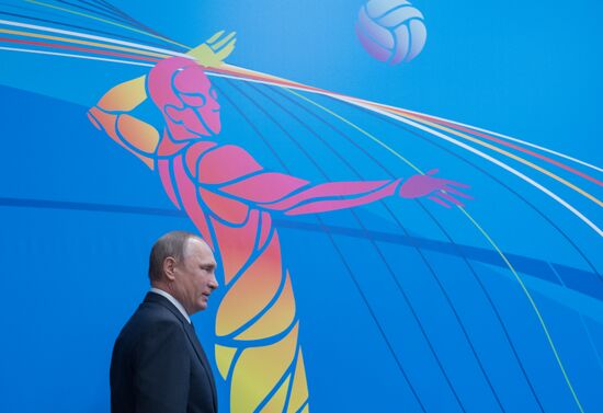 Russian President Vladimir Putin's working trip to Vladimir Region