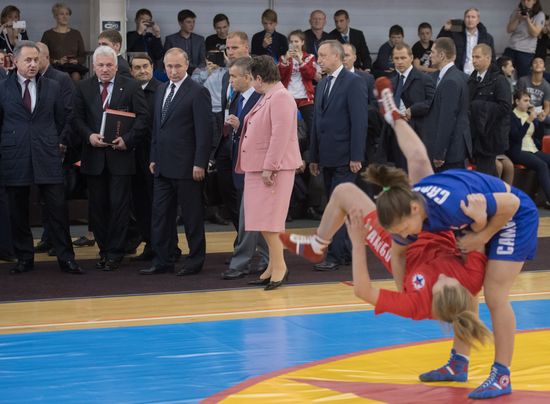 Russian President Vladimir Putin's working trip to Vladimir Region