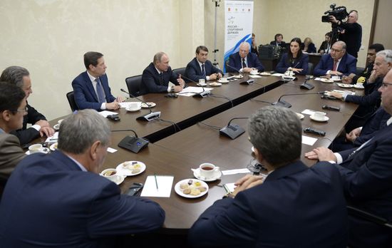 Russian President Vladimir Putin's working trip to Vladimir Region