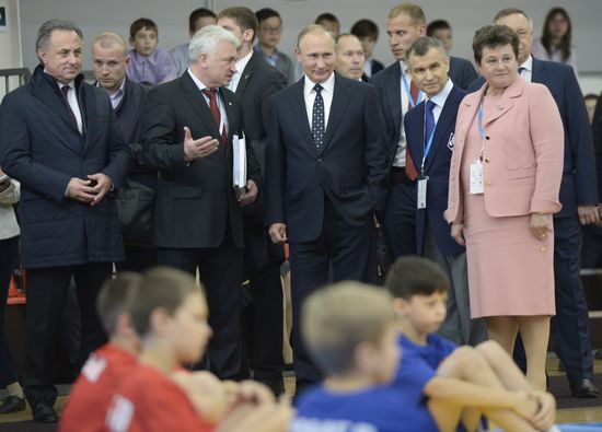 Russian President Vladimir Putin's working trip to Vladimir Region