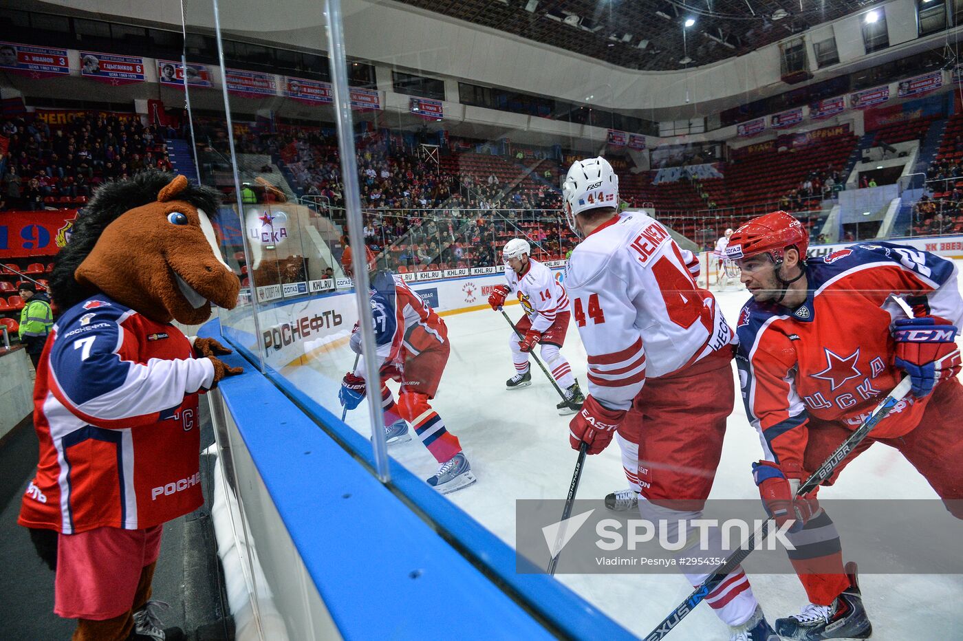 Hockey. KHL. CSKA vs. Jokerit