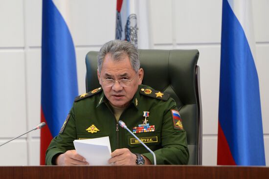 Meeting on the results of Caucasus - 2016 military drills