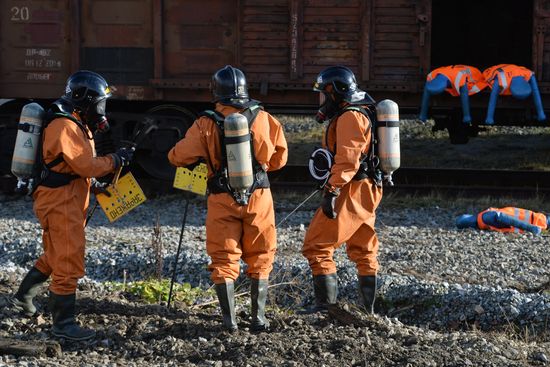 Manmade disaster elimination drill