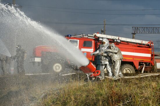 Manmade disaster elimination drill