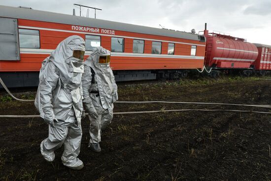 Manmade disaster elimination drill