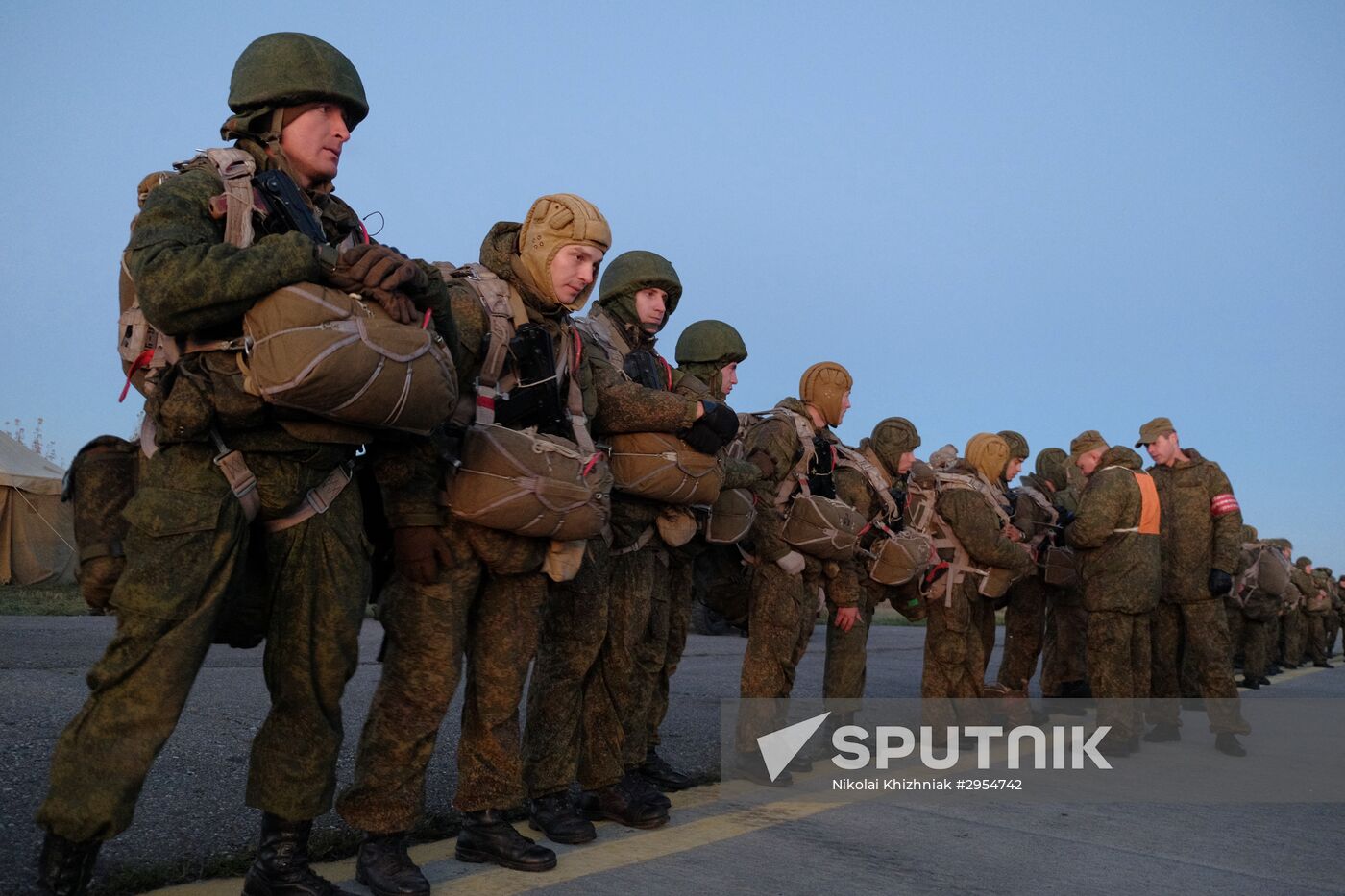 Airborne Forces drill in Ulyanovsk Region
