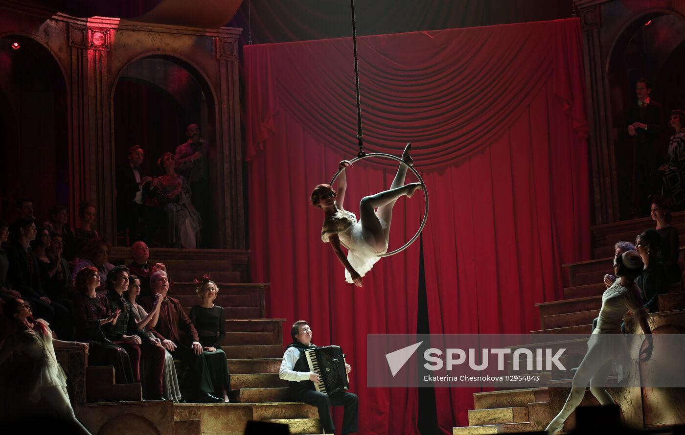 Premiere of musical The Circus Princess