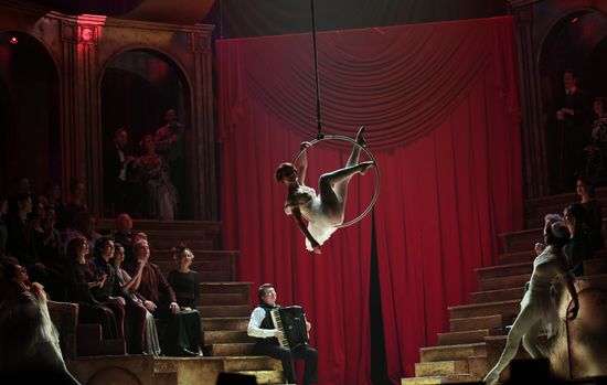 Premiere of musical The Circus Princess