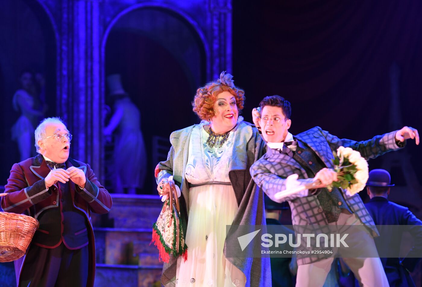 Premiere of musical The Circus Princess