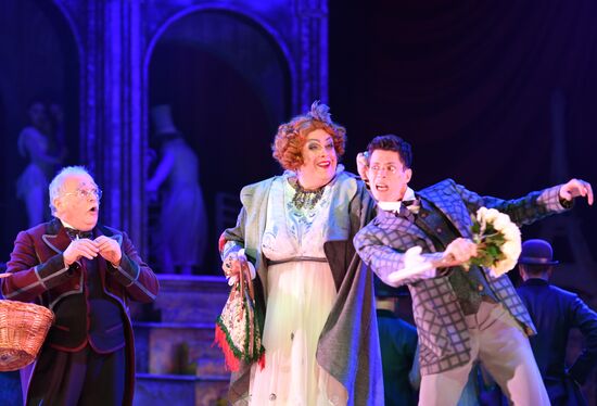 Premiere of musical The Circus Princess