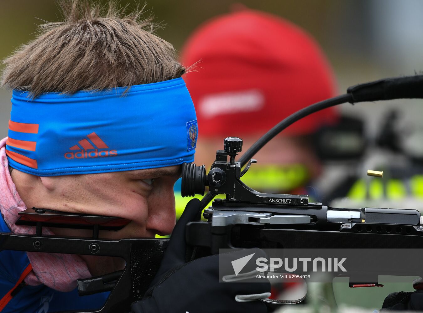 Biathlon. Russian team's training session