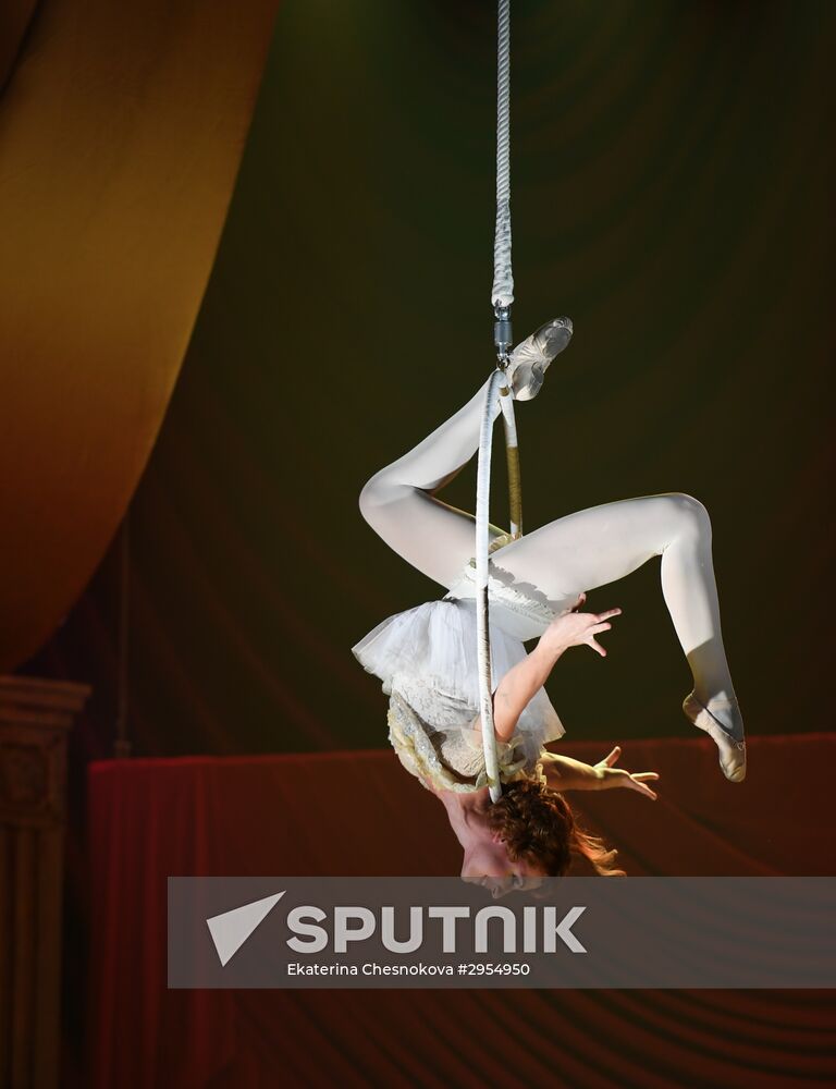 Premiere of musical The Circus Princess