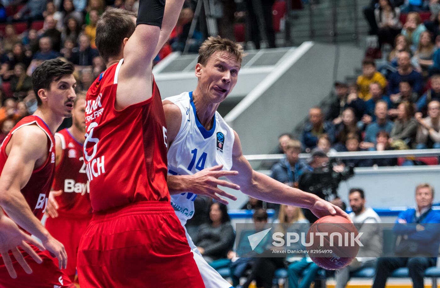 Eurocup Basketball. Zenit vs. Bayern