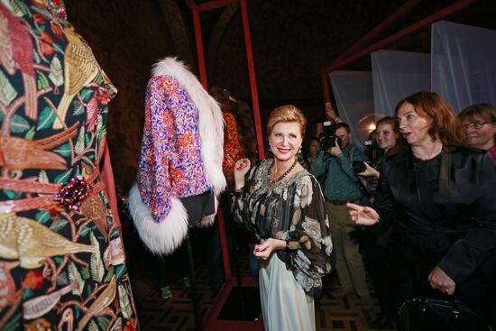 Singer and actress Vika Tsyganova presents her collection