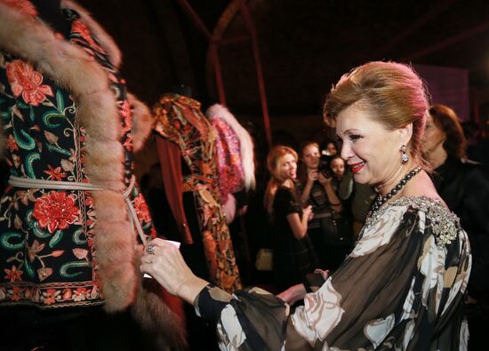 Singer and actress Vika Tsyganova presents her collection