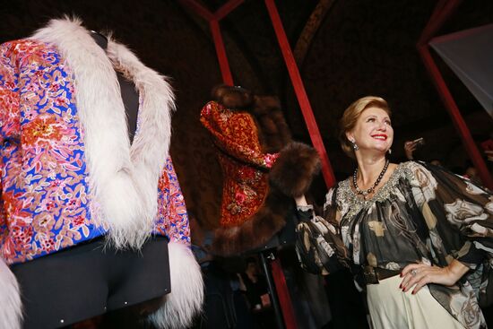 Singer and actress Vika Tsyganova presents her collection