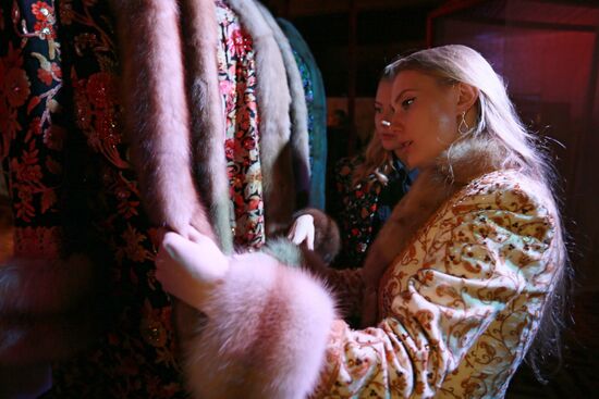 Singer and actress Vika Tsyganova presents her collection