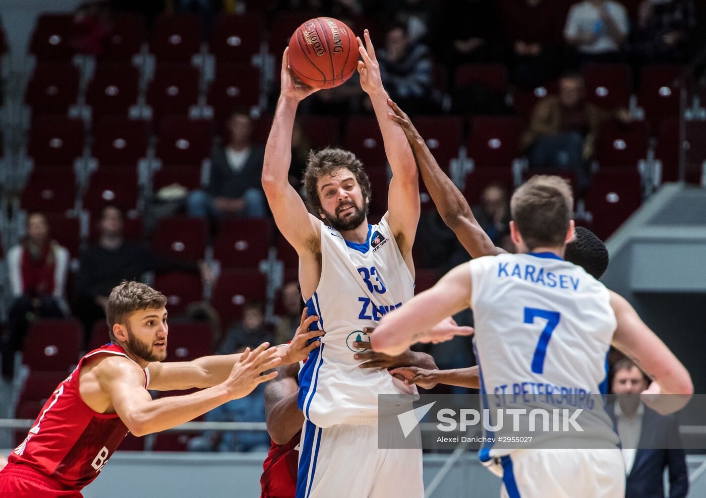 Eurocup Basketball. Zenit vs. Bayern