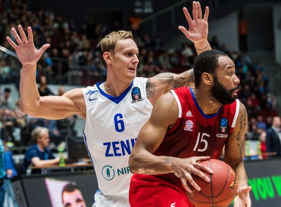 Eurocup Basketball. Zenit vs. Bayern