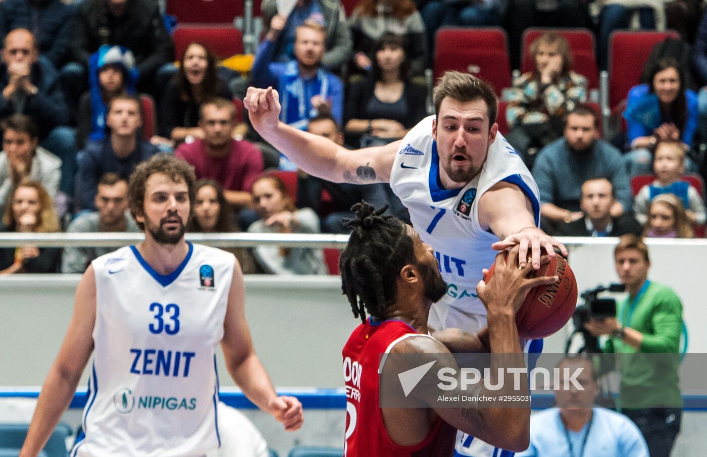 Eurocup Basketball. Zenit vs. Bayern