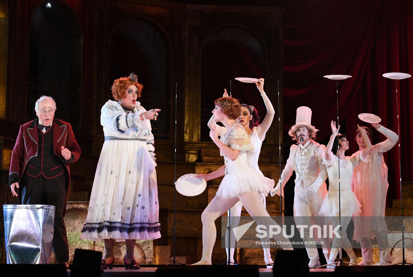 Premiere of musical The Circus Princess