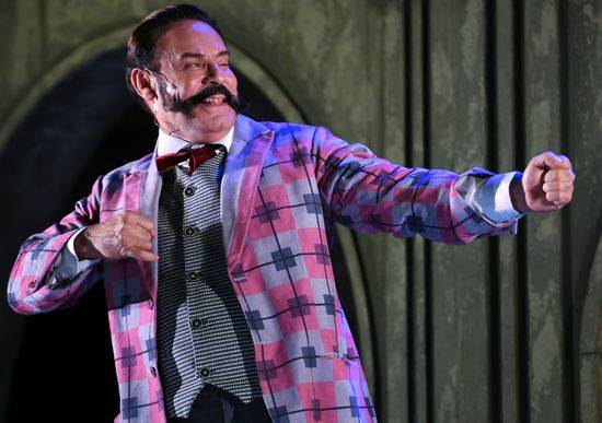 Premiere of musical The Circus Princess