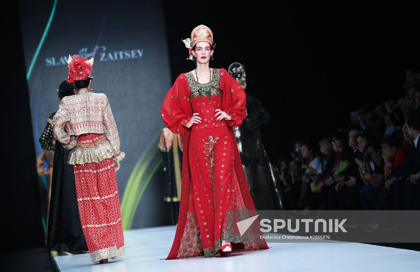 Mercedes-Benz Fashion Week in Moscow. Day 1